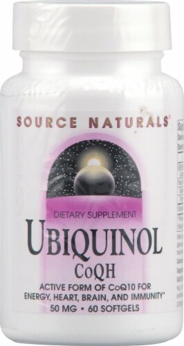 Source Naturals  Ubiquinol CoQH Perspective: front