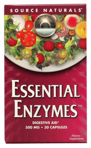 Source Naturals  Essential Enzymes Perspective: front