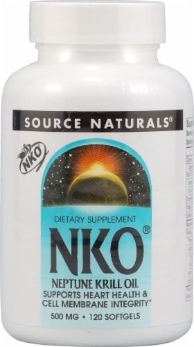 Source Naturals  NKO® Neptune Krill Oil Perspective: front