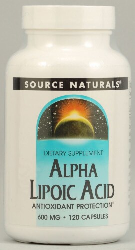 Source Naturals  Alpha Lipoic Acid Perspective: front