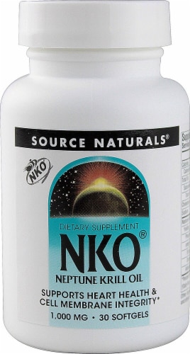Source Naturals  NKO® Neptune Krill Oil Perspective: front