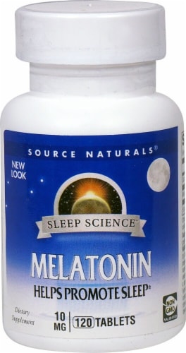 Source Naturals  Melatonin Perspective: front
