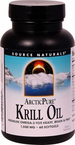 Source Naturals  ArcticPure® Krill Oil Perspective: front