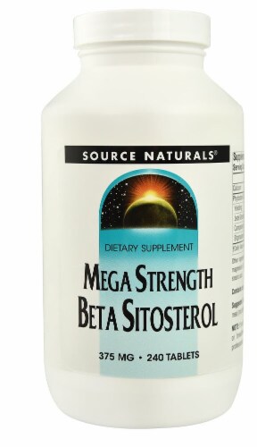 Source Naturals  Beta Sitosterol Mega Strength Perspective: front