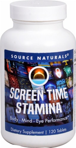 Source Naturals  Screen Time Stamina™ Perspective: front