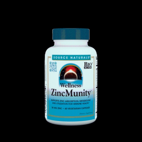 Source Naturals® Wellness ZincMunity™ Dietary Supplement Perspective: front