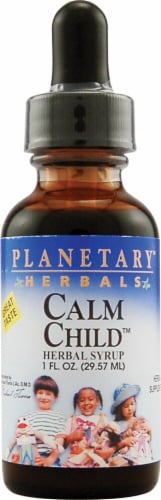 Planetary Herbals Calm Child Herbal Syrup Perspective: front