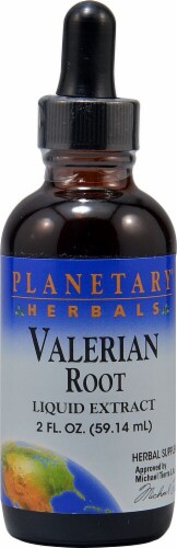 Planetary Herbals Valerian Root Liquid Extract Perspective: front