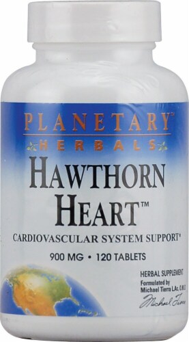 Planetary Herbals Hawthorn Heart™ Tablets 900 mg Perspective: front