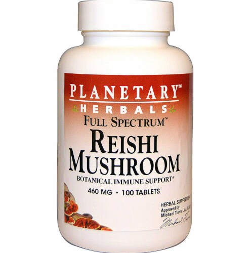 Planetary Herbals  Full Spectrum™ Reishi Mushroom Perspective: front