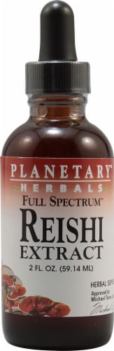 Planetary Herbals  Full Spectrum™ Reishi Extract Drops Perspective: front