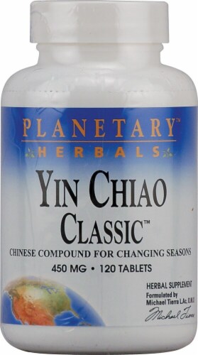 Planetary Herbals Yin Chiao Classic™ Tablets 450 mg Perspective: front