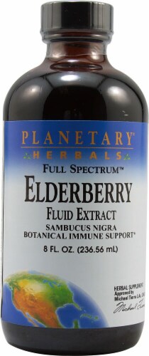 Planetary Herbals Full Spectrum™ Elderberry Fluid Extract Perspective: front