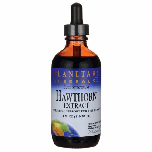 Planetary Herbals Full Spectrum Hawthorn Extract 4 fl oz Liq Perspective: front