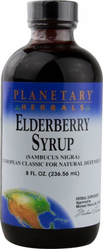 Planetary Herbals Elderberry Syrup Perspective: front