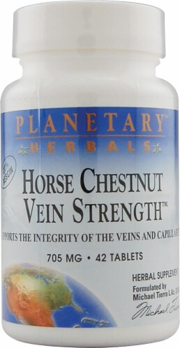 Planetary Herbals Horse Chestnut Vein Strength™ Tablets 705 mg Perspective: front