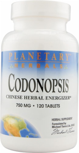 Planetary Herbals Codonopsis Tablets 750 mg Perspective: front
