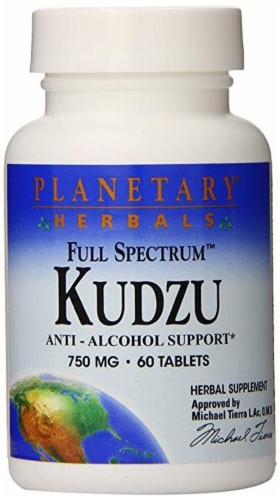 Planetary Herbals Full Spectrum™ Kudzu Tablets 750 mg Perspective: front
