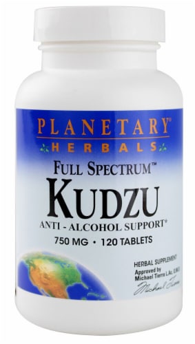 Planetary Herbals Full Spectrum™ Kudzu Tablets 750 mg Perspective: front