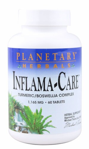 Planetary Herbals Inflama-Care™ Tablets 1165 mg Perspective: front