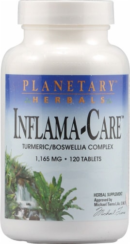 Planetary Herbals Inflama-Care Tablets 1165 mg Perspective: front