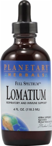 Planetary Herbals Lomatium Herbal Supplement Perspective: front