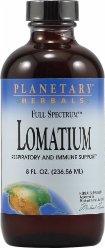 Planetary Herbals Lomatium Herbal Supplement Perspective: front