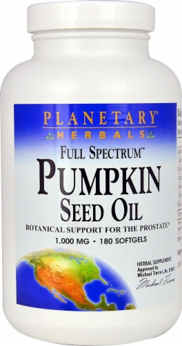 Planetary Herbals Full Spectrum™ Pumpkin Seed Oil Softgels 1000 mg, 180 ct  - City Market