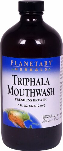 Planetary Herbals Triphala Mouthwash Perspective: front