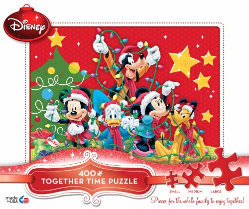 Ceaco Disney Holiday Together Time Puzzle Perspective: front