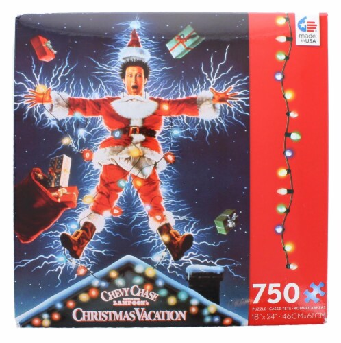 Christmas Vacation 750 Piece Christmas Jigsaw Puzzle Perspective: front
