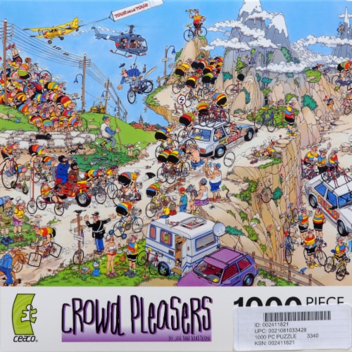 Ceaco Crowd Pleasers 1000-Piece Golf Course Puzzle Perspective: front