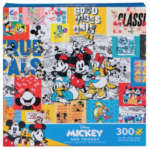 Disney Classic Mickey & Friends Character Puzzle Perspective: front