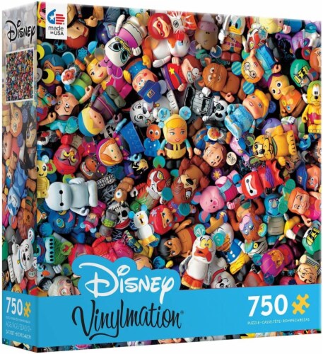 Ceaco Disney Collections Vinylmation Jigsaw Puzzle, 750 Pieces Perspective: front