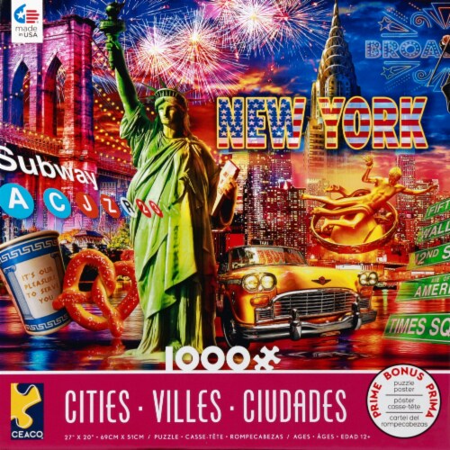 Ceaco Cities Collection New York Puzzle Perspective: front