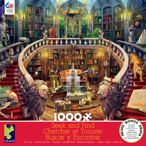 Ceaco Seek and Find Jigsaw Puzzle Perspective: front