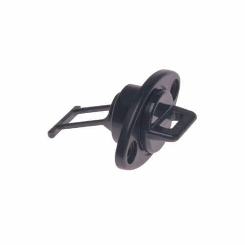 Beckson 1 Drain Plug Screw Type with Gasket Black, 1 unit Kroger