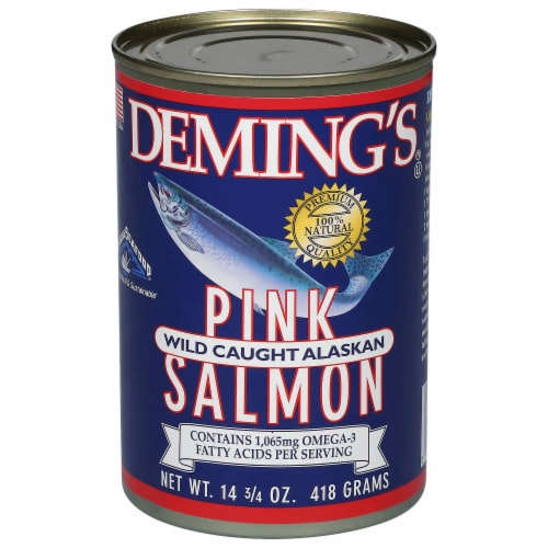 Deming's® Wild Caught Alaskan Pink Salmon Perspective: front
