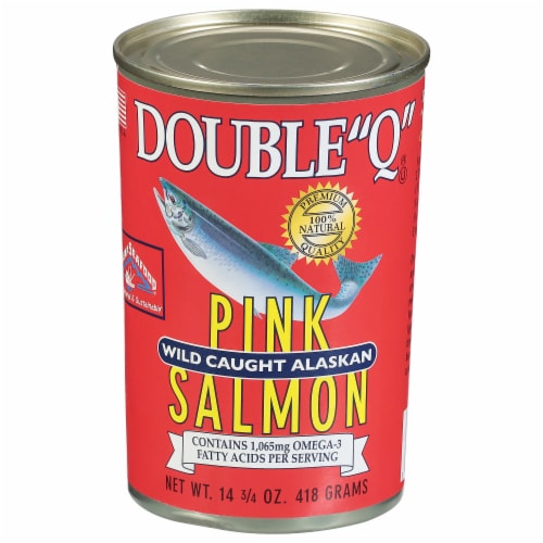 Double "Q"® Wild Caught Alaskan Pink Salmon Perspective: front