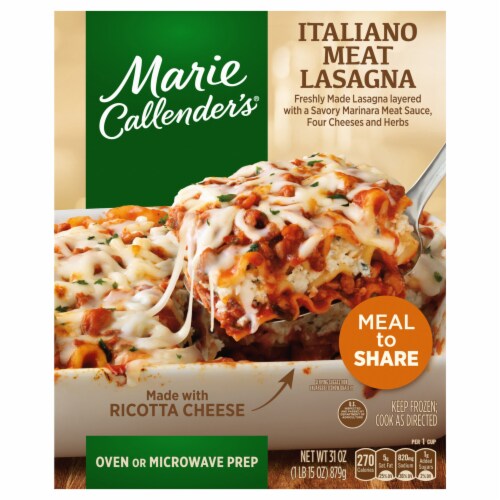 Marie Callender's® Italiano Lasagna with Ricotta Cheese Perspective: front