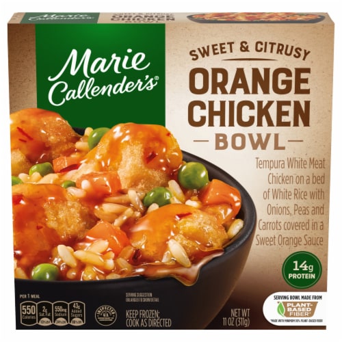 Marie Callender's® Sweet & Citrusy Orange Chicken Bowl Meal Perspective: front