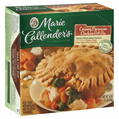 Marie Callender's Creamy Parmesan Chicken Pot Pie Perspective: front