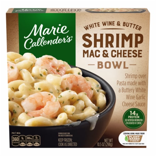 Marie Callender's White Wine and Butter Shrimp Mac & Cheese Bowl