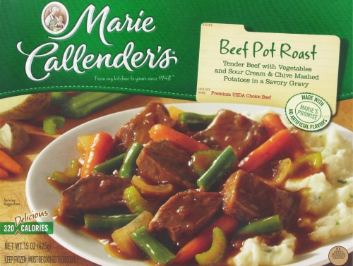 Marie Callender's Beef Pot Roast Perspective: front