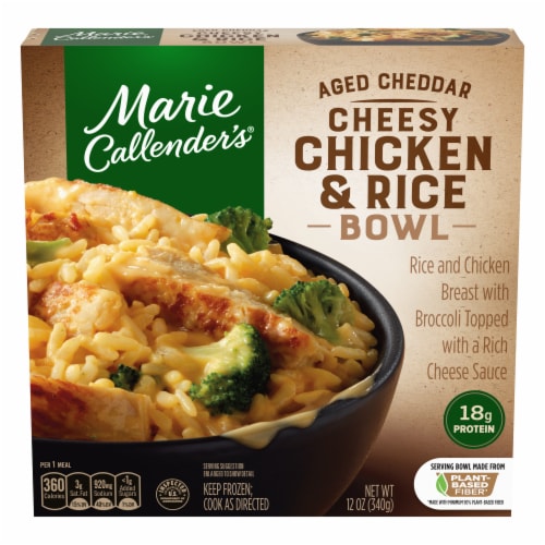 Marie Callender’s Aged Cheddar Cheesy Chicken & Rice Bowl Frozen Meal