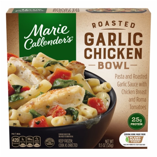 Marie Callender's Roasted Garlic Chicken Frozen Bowl Perspective: front