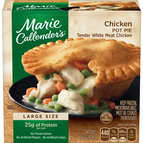 Marie Callender's Chicken Pot Pie Frozen Meal Perspective: front