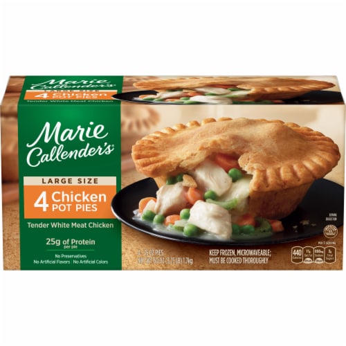 Marie Callender's 4 Chicken Pot Pies Frozen Meal