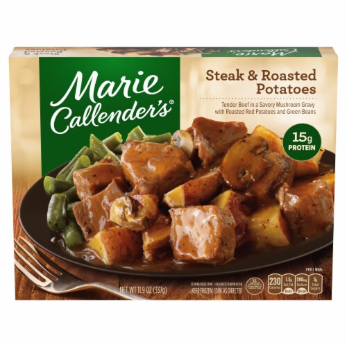 Marie Callender's Steak & Roasted Potatoes Frozen Meal Perspective: front