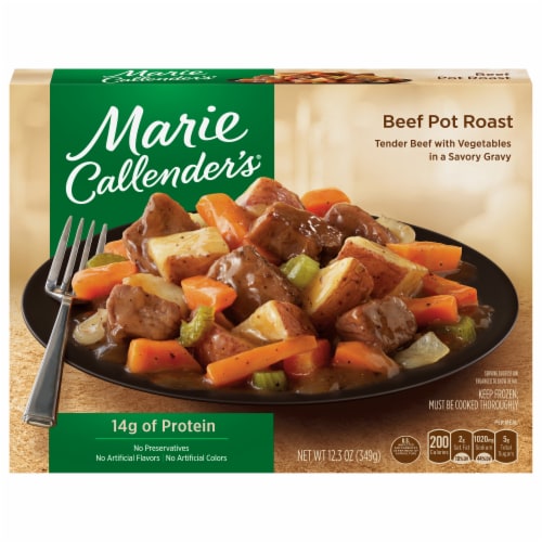Marie Callender's Beef Pot Roast Frozen Meal Perspective: front